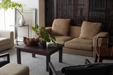 Rahat koltuk oturma odası