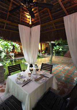 Restoranın iç tasarımı