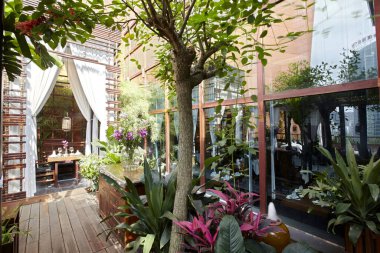 Şehrin güzel iç kısımları