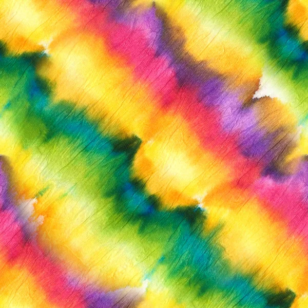 Seamless Liquid Vibrant Art Vibrant Indonesian Tie Dye Bright Illustration — Stockfoto