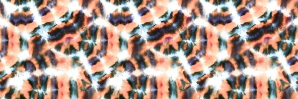 Seamless Painted Blue Repeated Pastel Tie Dye Ink Art Colorful — Stockfoto