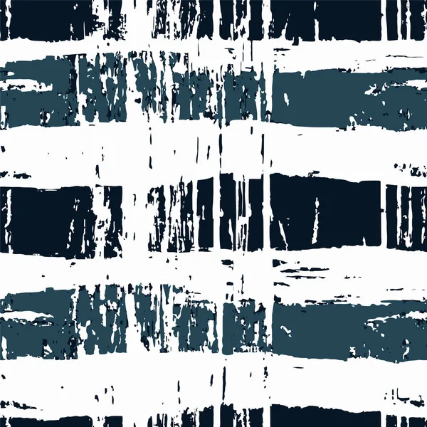 Sömlös Grunge Blue Retro Shape Chalk Mall Grön Kontinuerlig Overlay Stockillustration