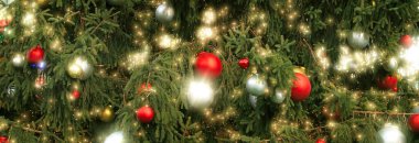 Arka plan neşeli Noel ve mutlu yeni yıl, kış konsepti.