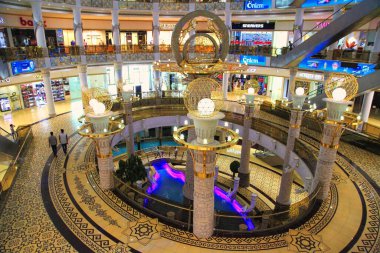 Ashgabat, Turkmenistan. May 02, 2021: New shopping mall  