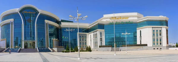 Ashgabat Türkmenisztán 2022 Július Berkarar Bevásárlóközpont Ashgabat Türkmenisztán Fővárosa — Stock Fotó
