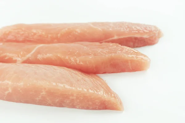 Raw Fresh Chicken Breast Fillets Food Retail Food Designers Ogranic — 스톡 사진