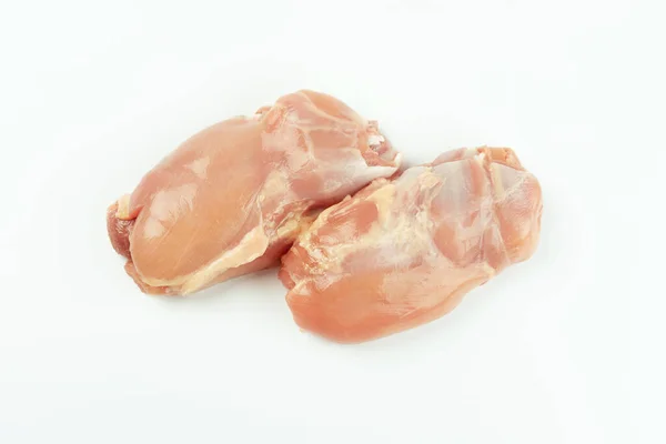 Мясо Курицы Кожи — стоковое фото