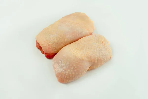 Food Concept Top View Chicken Nogi Mięsa Raw Świeże Mięso — Zdjęcie stockowe