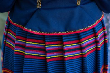 Letonya 'daki Riga Central Park' ında Şarkı Festivali ve Ligo kutlaması