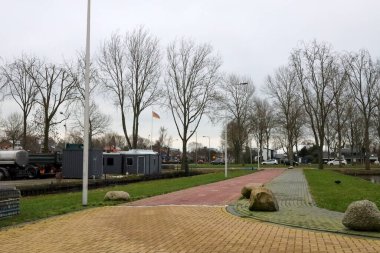 Hollanda 'daki Nieuwerkerk aan den IJssel' de mültecilerin barınacağı sanayi bölgesi Kleine Vink