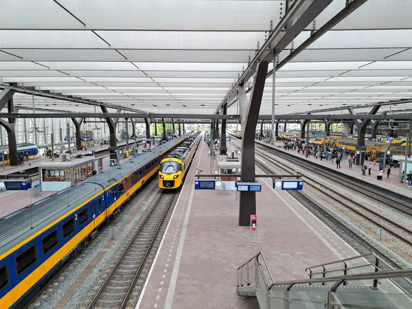 Nieuwe Icng Intercity Trein Van Die Proefritten Maakt Met Passagiers — Stockfoto