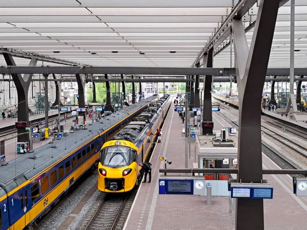 Novo Comboio Interurbano Icng Partir Que Está Agora Fazer Test — Fotografia de Stock