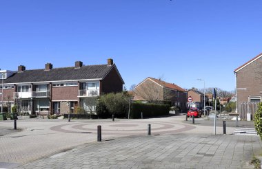 Hollanda 'nın Dorrestein bölgesindeki Nieuwerkerk aan den IJssel' de.