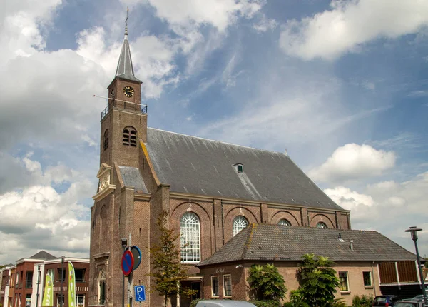 Hollanda Daki Küçük Moerkapelle Şehrinin Islah Olmuş Eski Kilisesi — Stok fotoğraf