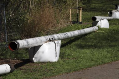 Hollanda 'daki Nieuwrkerk aan den IJssel' de yüksek kalorili doğal ve hidrojen gazı nakli için bir boru hattı inşa edilmesi