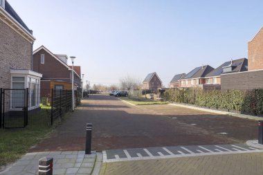 Hollanda 'da Nieuwerkerk aan den Ijssel' in Esse Zoom ilçesindeki evler