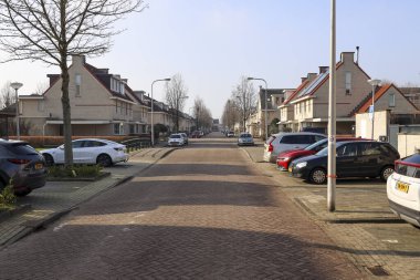 Hollanda 'da Nieuwerkerk aan den Ijssel' in Esse Laag ilçesindeki evler