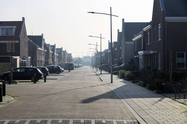 Houses in the Esse Zoom district of Nieuwerkerk aan den Ijssel in the Netherlands