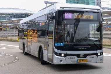 Qlink (Qbuzz) Hollanda 'nın utrecht bölgesinde yerel otobüsler