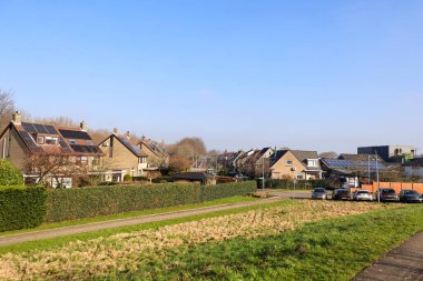 Hollanda 'daki Nieuwerkerk aan den IJssel köyünün kıyısındaki Zuidplaspolder halka kanalı boyunca bisiklet yolunun adı Westringdijk.