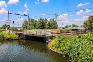 Nehir Rotte, Hollanda, Zevenhuizen 'deki Tweemanspolder' da.