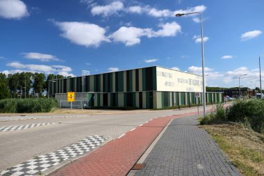 Laan van avant-garde Nieuwerkerk aan de IJssel 'de Rotterdam Nesselande doğru spor tesisi den Kleine Vink Hollanda ile