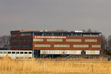 Lansingerland Hollanda 'sının bir parçası olarak Bergschenhoek Melanchton Ortaokulu