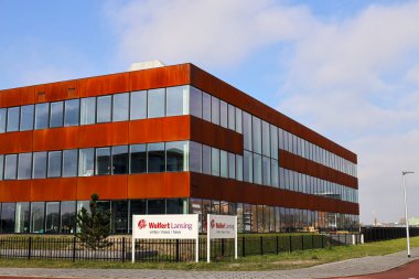 Wolfert Lansing ortaokulu, Hollanda 'nın bir parçası olarak Bergschenhoek' te.