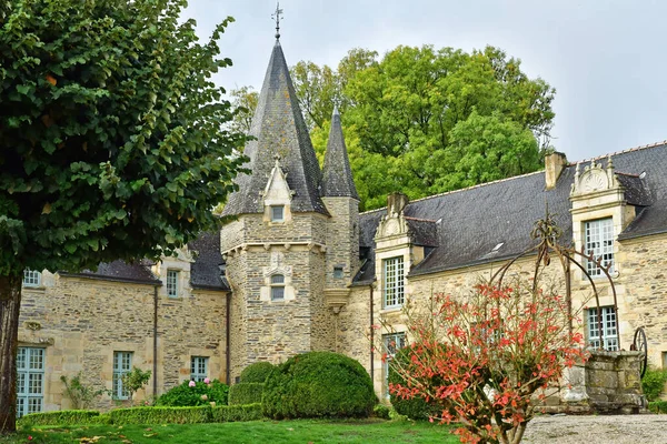 Rochefort Terre France October 2022 Castle Old Village — стокове фото