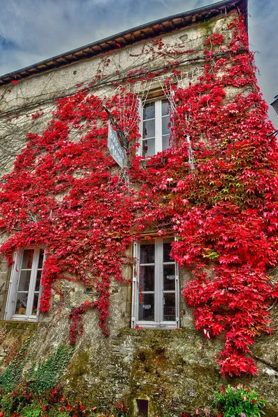 Rochefort Terre Frankreich Oktober 2022 Das Alte Dorf — Stockfoto