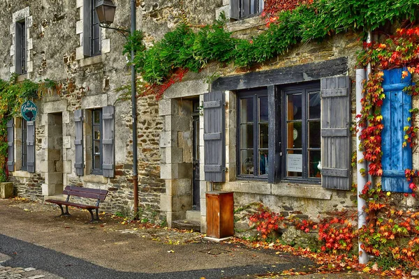 Rochefort Terre France Octobre 2022 Vieux Village — Photo