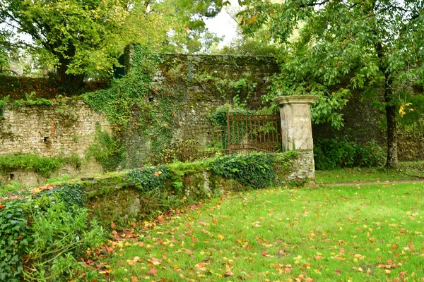 Rochefort Terre Frankreich Oktober 2022 Das Schloss Alten Dorf — Stockfoto