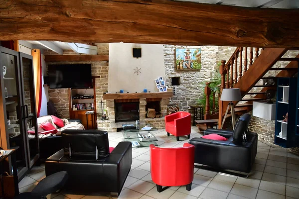 2022年10月23日 法国阿莱勒 老村一座老房子的休息室 — 图库照片