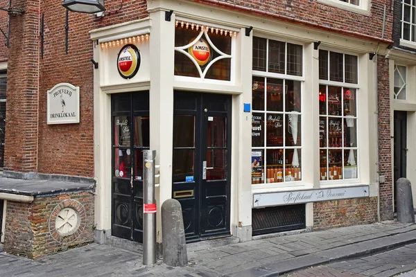 Amsterdam Holandia Maja 2022 Pub Centrum Miasta Turystycznego — Zdjęcie stockowe