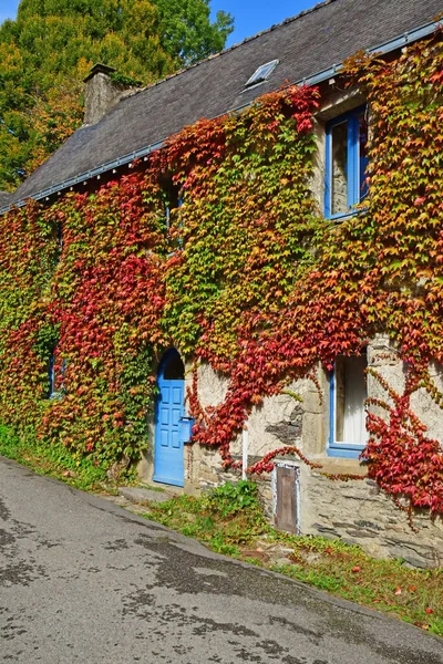 Rochefort Terre França Outubro 2022 Antiga Aldeia — Fotografia de Stock