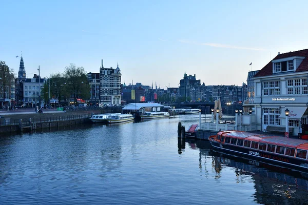 stock image Amsterdam, Netherlands - may 22 2022 : the touristy city centre