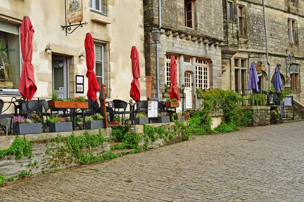 Rochefort Terre Francja Października 2022 Restauracja Starej Wiosce — Zdjęcie stockowe