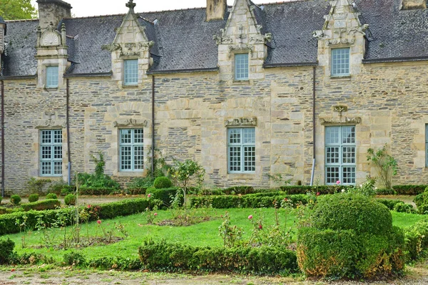 Rochefort Terre Francia Octubre 2022 Castillo Antiguo Pueblo —  Fotos de Stock