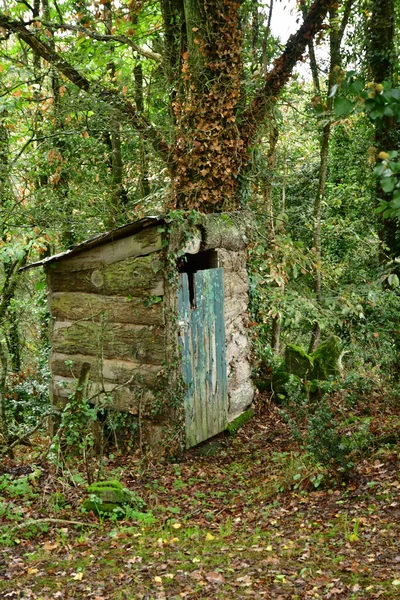 Allaire Fransa Ekim 2022 Eski Köydeki Vaubily Köyünün Eski Tuvaleti — Stok fotoğraf