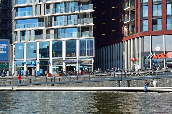 Amsterdam Netherlands May 2022 Port District — Stockfoto