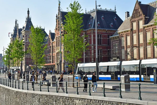 Amsterdam Netherlands May 2022 Central Station District — Stockfoto
