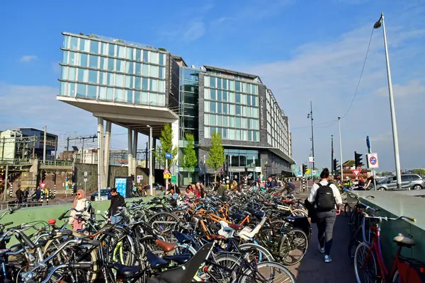 Amsterdam Netherlands May 2022 Hotel Central Station District — Stock fotografie