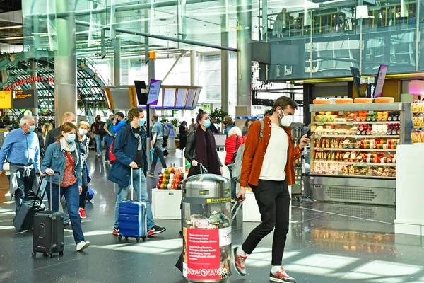 Амстердам Нідерланди Травня 2022 Року Аеропорт Амстердам Схіпгол — стокове фото