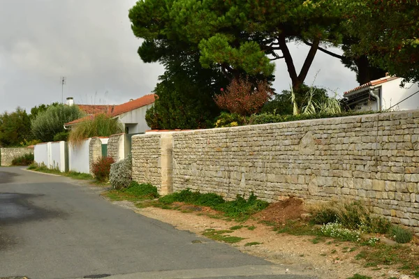 stock image Sainte Marie de Re; France - october 25 2022 : the picturesque village 