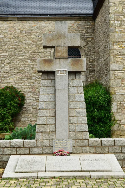 Allaire France October 2022 War Memorial Old Village — Stock Photo, Image