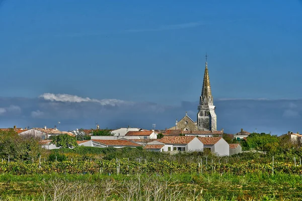 Saint Marie France October 2022 Vineyard Picturesque Village — 图库照片
