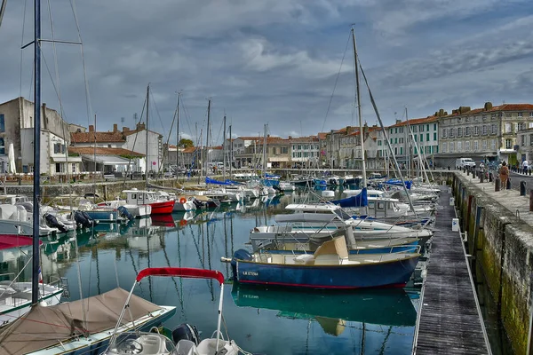 Saint Martin France October 2022 Picturesque Village Boat Port — Stock Photo, Image