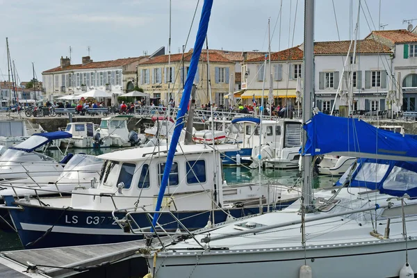 Saint Martin France October 2022 Picturesque Village Boat Port — 图库照片