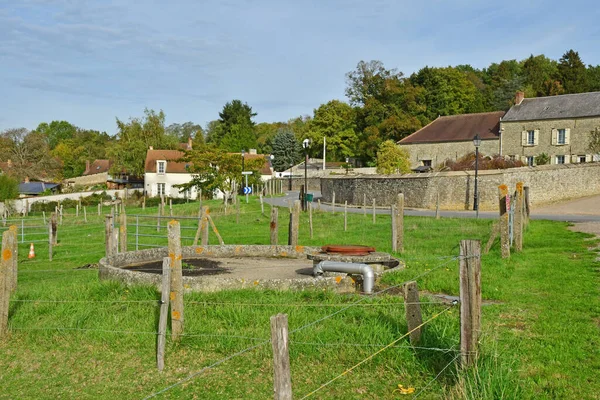 Villers Arthies Fransa Kasım 2022 Villeneuve Köyü — Stok fotoğraf