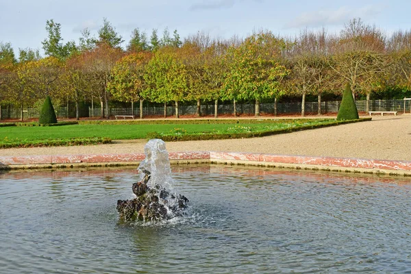 Versailles Francie Listopad 2022 Kašna Parku Grand Trianon Panství Marie — Stock fotografie